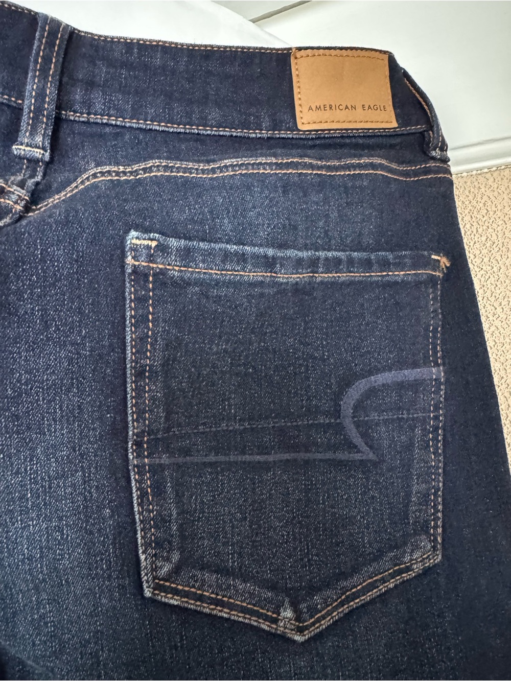 American Eagle Outfitters Dark Indigo Skinny Jeans - Picture 7 of 10